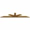 Ekena Millwork Saratoga Rough Sawn Timber Gable Bracket, Western Red Cedar, 108"W x 22"H x 2"D x 6"F, 5/12 Pitch GBW108X22X0206SAR00RWR - alternate 4